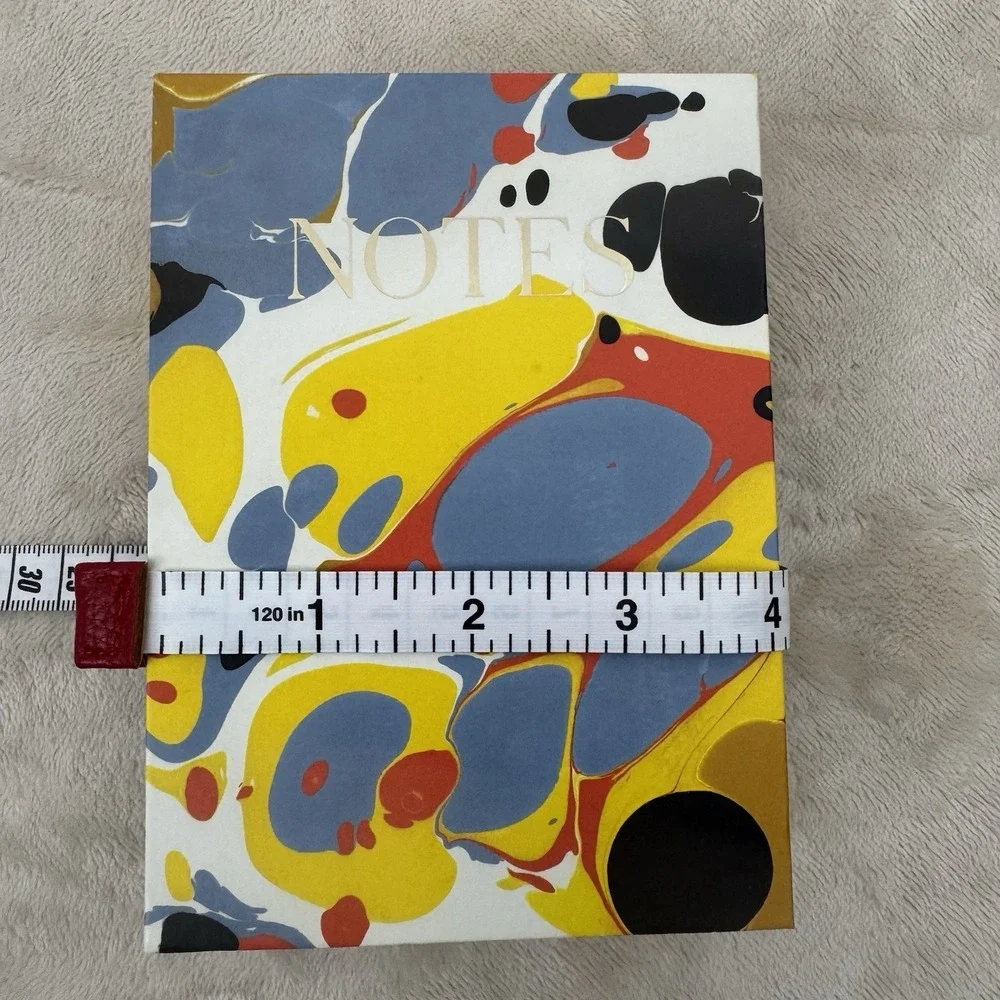 Amelin Archive Abstracte Note Cube Correspondence Card Set w Storage Box New